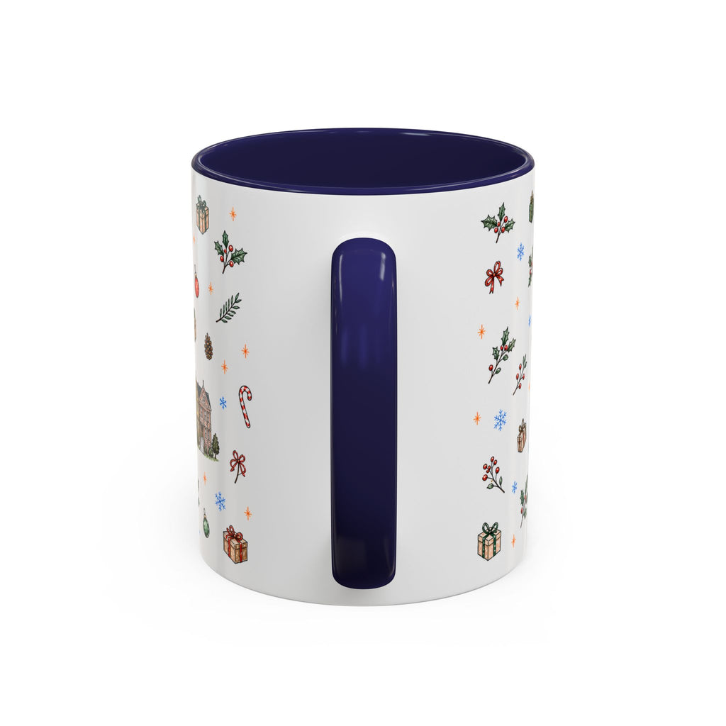 San Francisco Christmas Mug | Watercolor City Souvenir | Ceramic Coffee Cup
