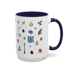 Washington DC Christmas Mug | Watercolor City Souvenir | Ceramic Coffee Cup 11oz 15oz