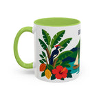Guadeloupe Coffee Mug | Travel Souvenir Accent Mug | Country Gift Ceramic Cup 11oz 15oz