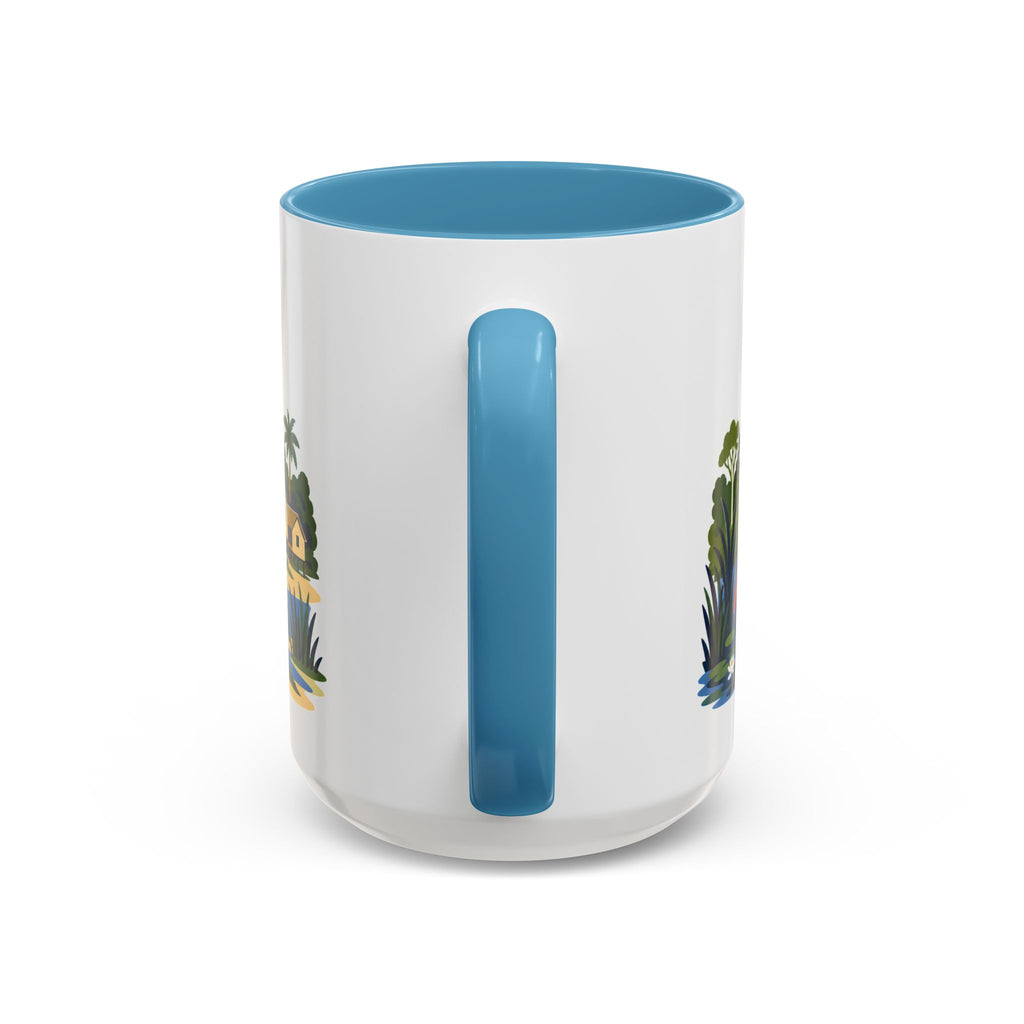 French Guiana Coffee Mug | Travel Souvenir Accent Mug | Country Gift Ceramic Cup 11oz 15oz
