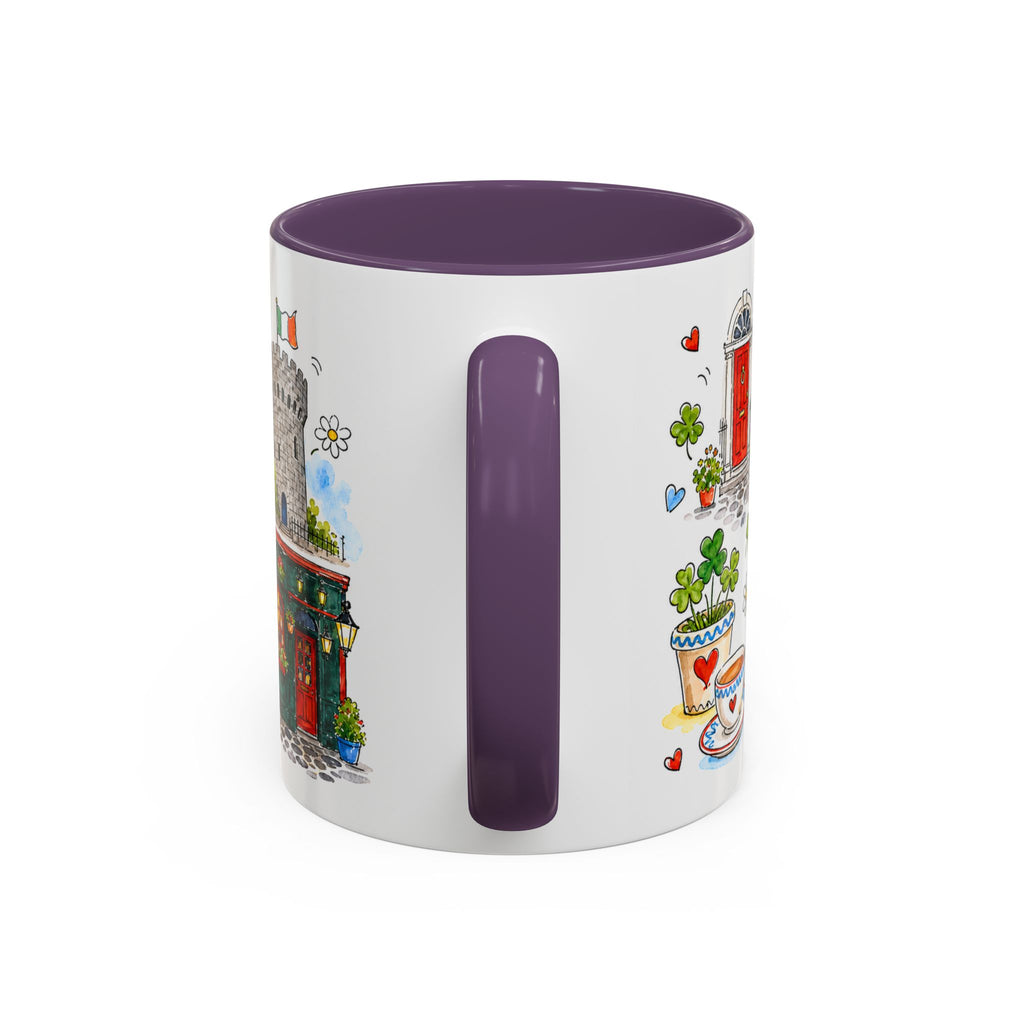 Dublin Travel Mug | European City Souvenir Accent Coffee Mug | 11oz 15oz Ceramic Cup