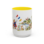 The Three Feathers Mug | Storybook Fairy Tale Accent Coffee Mug | EveryLegend