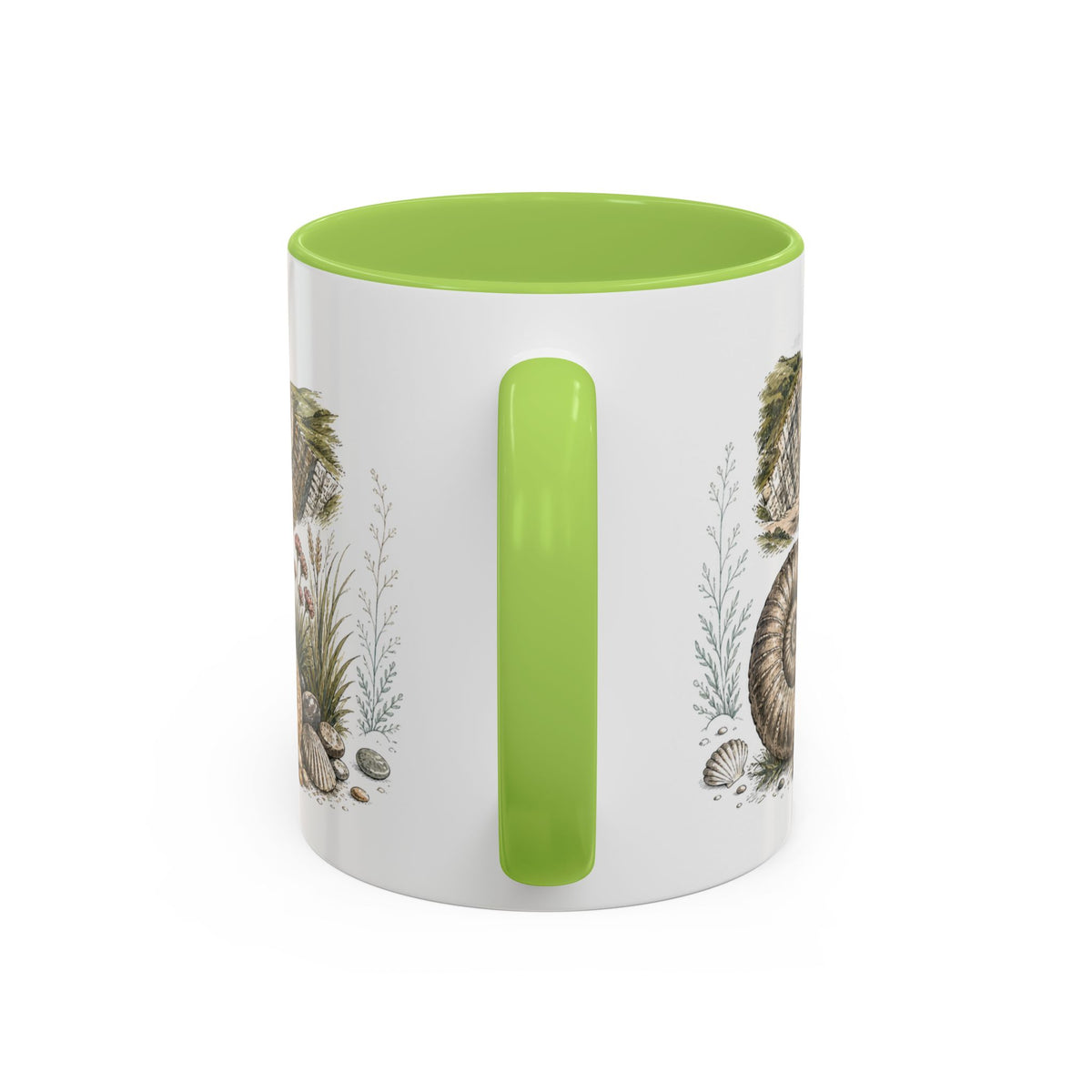 Jurassic Coast Mug, England Travel Souvenir, Bucket List Gift, Accent Ceramic Coffee Mug 11oz 15oz