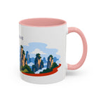 Zhangjiajie Coffee Mug | Travel Destination Souvenir Gift | Accent Color Ceramic 11oz 15oz