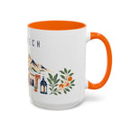 Marrakech Coffee Mug | Morocco Travel Souvenir | Porcelain Decal City Gift | 11oz 15oz Accent Mug
