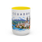 Ecuador Coffee Mug | Travel Souvenir Accent Mug | Place Gift Ceramic Cup 11oz 15oz