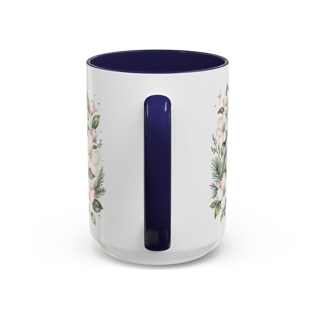 Michigan State Map Mug | Botanical Accents, Lakes Art | Homesick Gift