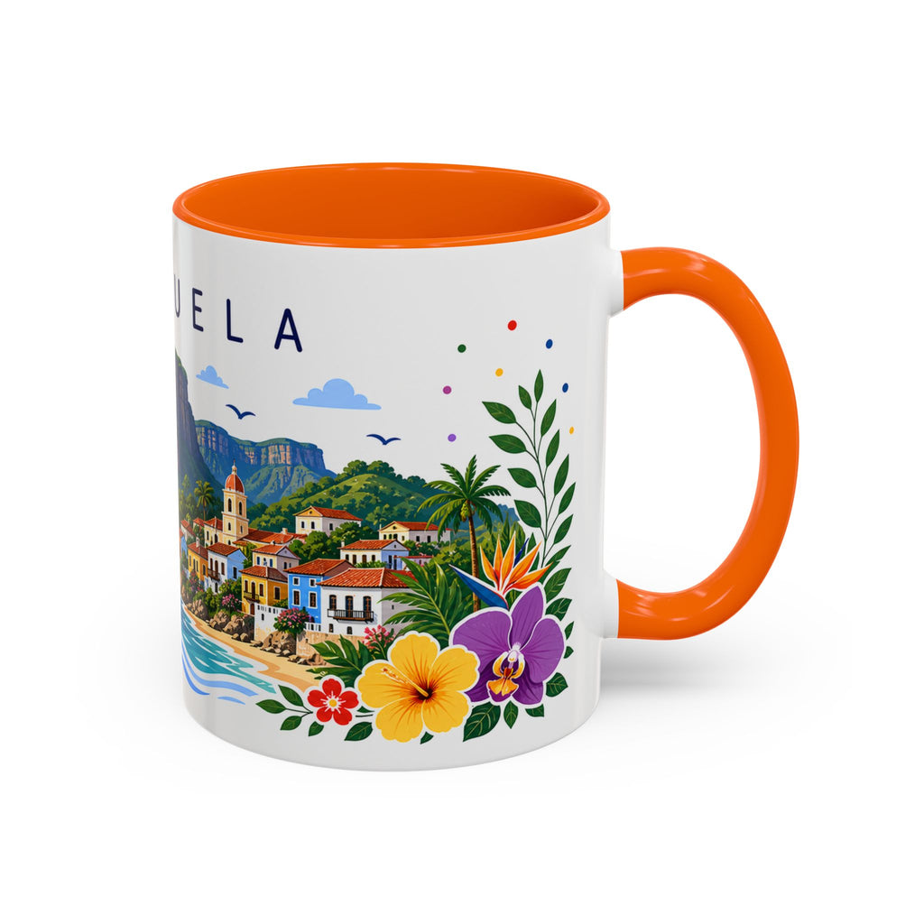Venezuela Coffee Mug | Travel Souvenir Accent Mug | Place Gift Ceramic Cup 11oz 15oz