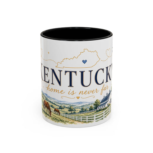 Kentucky Home State Mug | Moving Away Gift | Long Distance Friendship Coffee Cup | 11oz 15oz Accent Mug