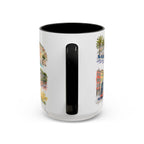 Nice Illustrated Travel Mug | City Souvenir Accent Coffee Mug | 11oz 15oz Ceramic Cup