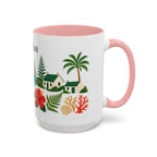 Norfolk Island Coffee Mug | Travel Souvenir Accent Mug | Country Gift Ceramic Cup 11oz 15oz