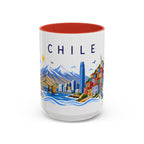 Chile Coffee Mug | Travel Souvenir Accent Mug | Place Gift Ceramic Cup 11oz 15oz