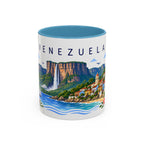 Venezuela Coffee Mug | Travel Souvenir Accent Mug | Place Gift Ceramic Cup 11oz 15oz
