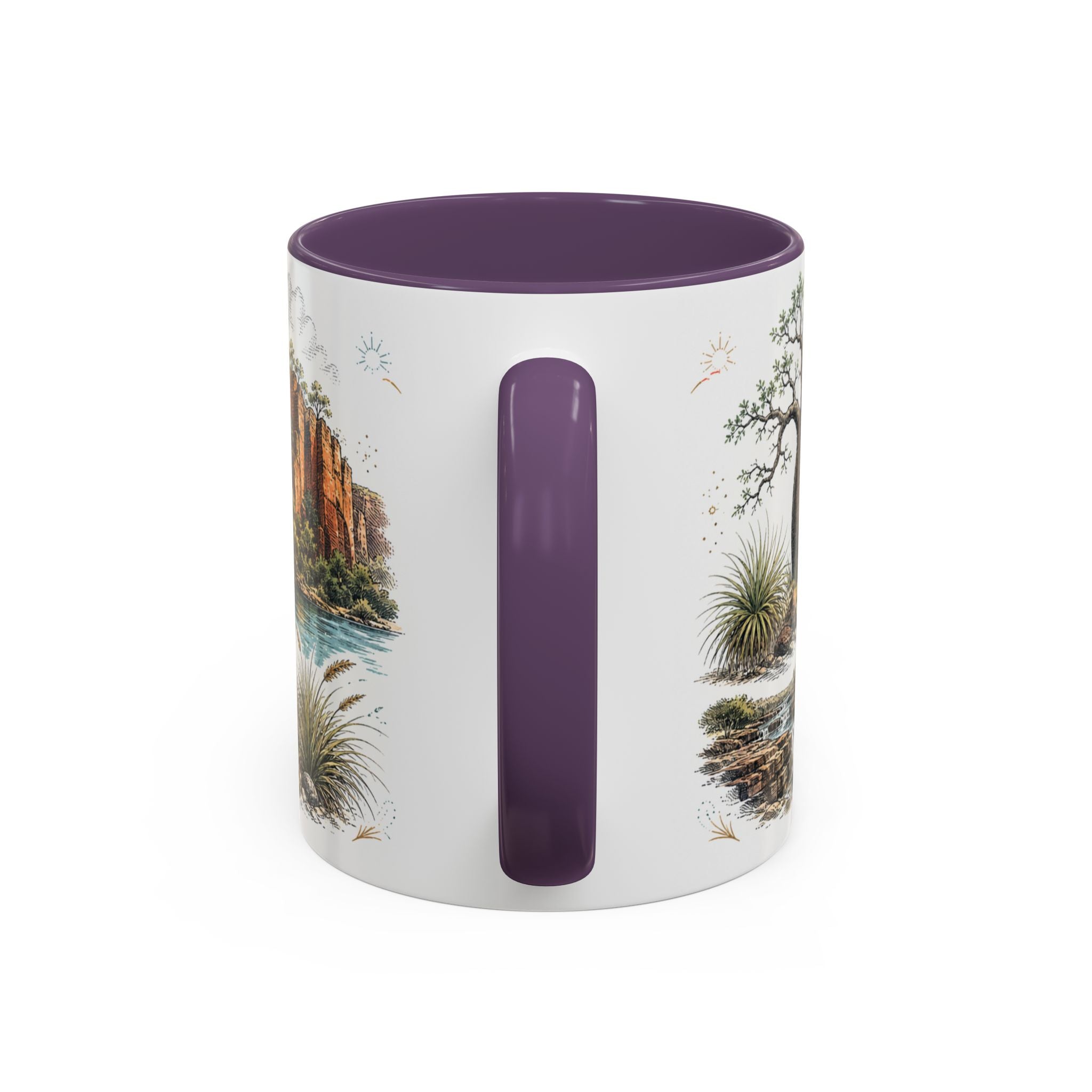 Kimberley Mug, Australia Travel Souvenir, Bucket List Gift, Accent Ceramic Coffee Mug 11oz 15oz