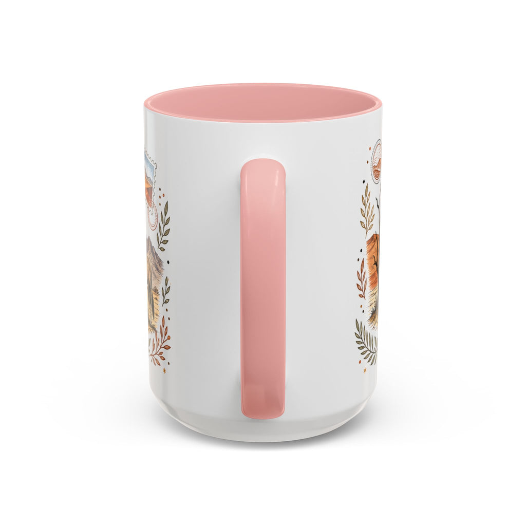Namib Desert Coffee Mug | Travel Destination Souvenir Gift | Accent Color Ceramic 11oz 15oz