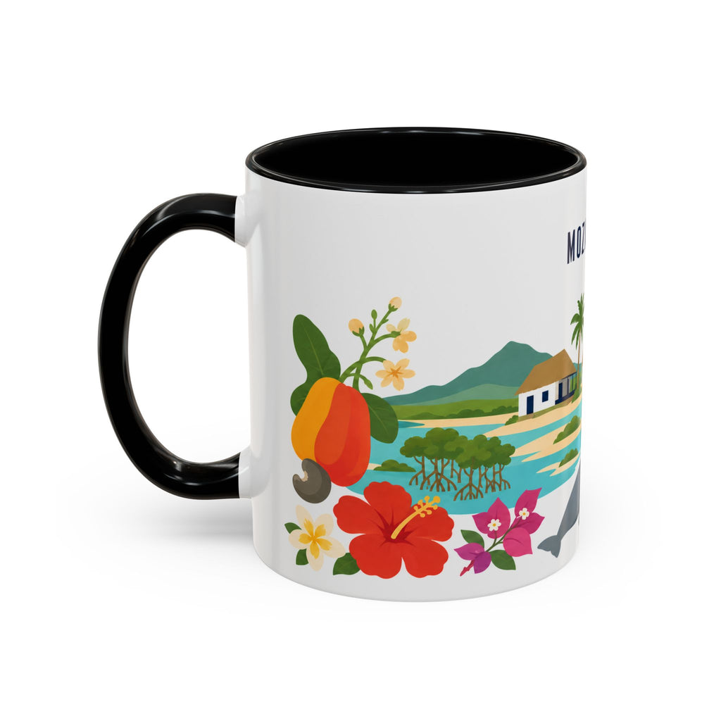 Mozambique Home Country Mug | Moving Away Gift | Long Distance Friendship | 11 oz 15 oz Accent Mug