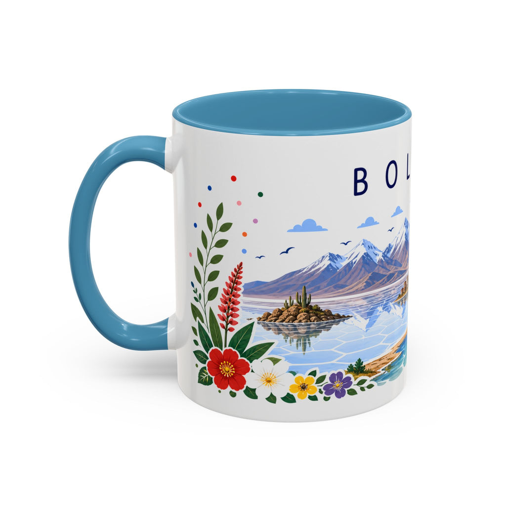 Bolivia Coffee Mug | Travel Souvenir Accent Mug | Place Gift Ceramic Cup 11oz 15oz
