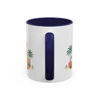 Abu Dhabi Coffee Mug | United Arab Emirates Travel Souvenir | Porcelain Decal City Gift | 11oz 15oz Accent Mug