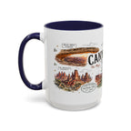 Canyonlands National Park Coffee Mug | Utah Red Rock Desert River Gift | Accent Color Ceramic 11oz 15oz
