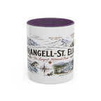 Wrangell-St. Elias National Park Coffee Mug | Alaska Wilderness Climbing Gift | Accent Color Ceramic 11oz 15oz