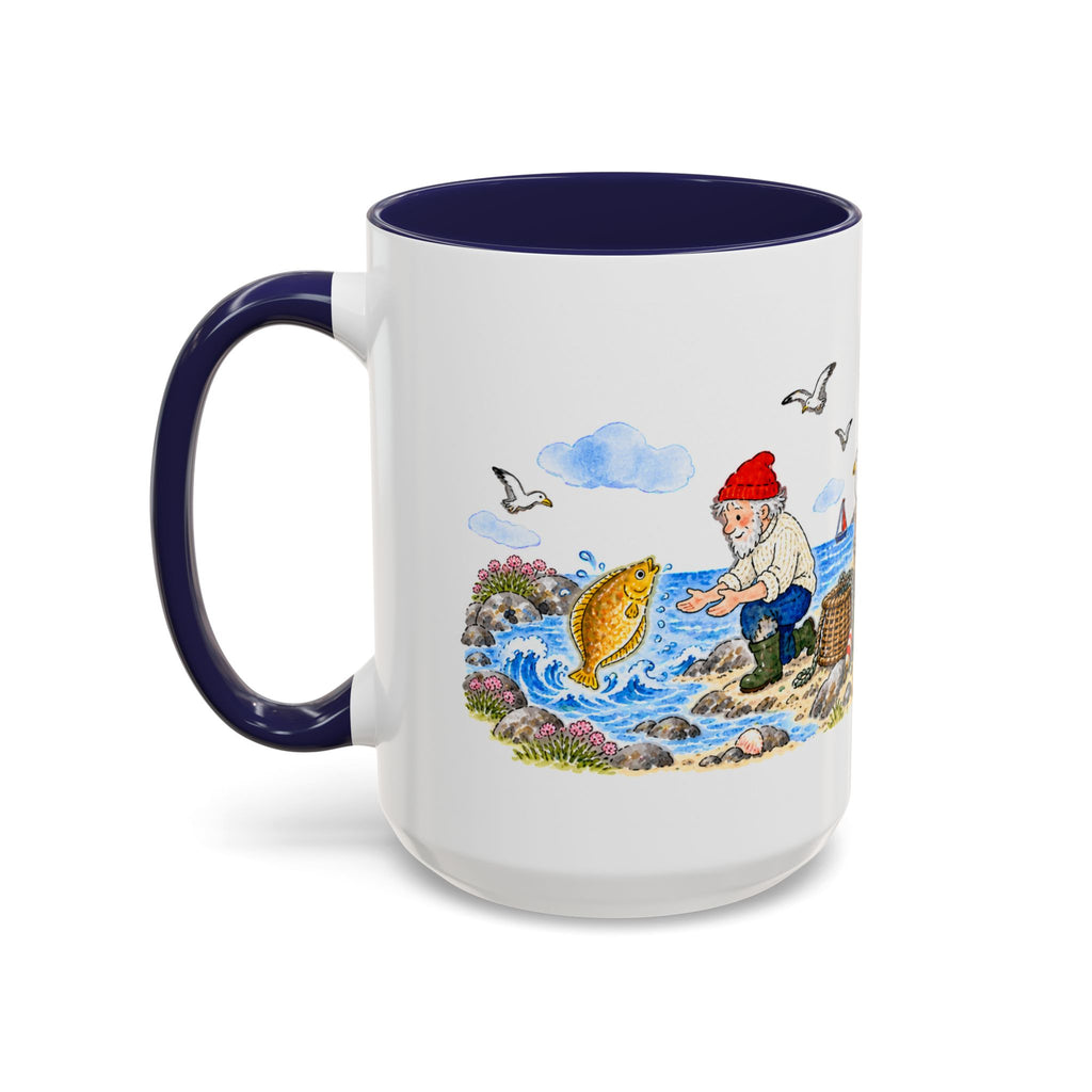 The Fisherman and His Wife Mug | Storybook Fairy Tale Accent Coffee Mug | EveryLegend