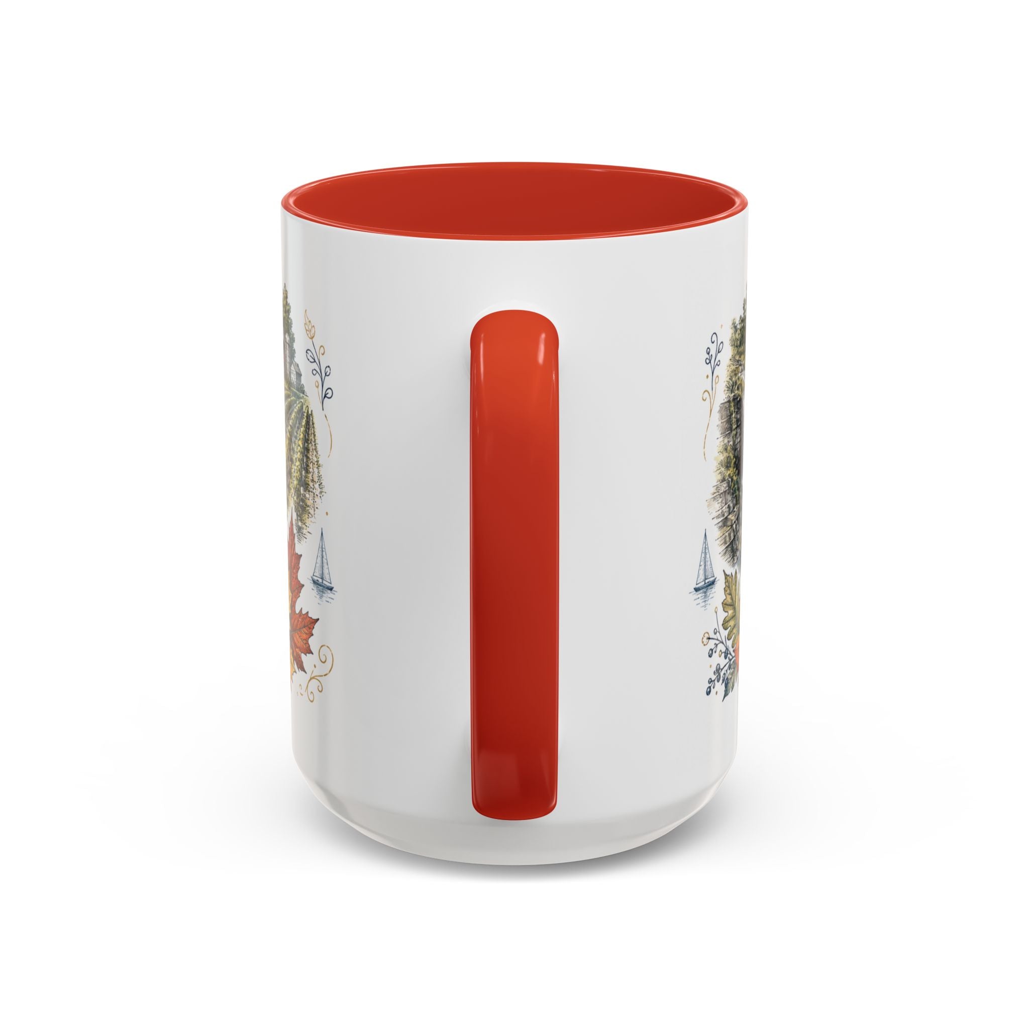 Finger Lakes Mug, New York Travel Souvenir, Bucket List Gift, Accent Ceramic Coffee Mug 11oz 15oz