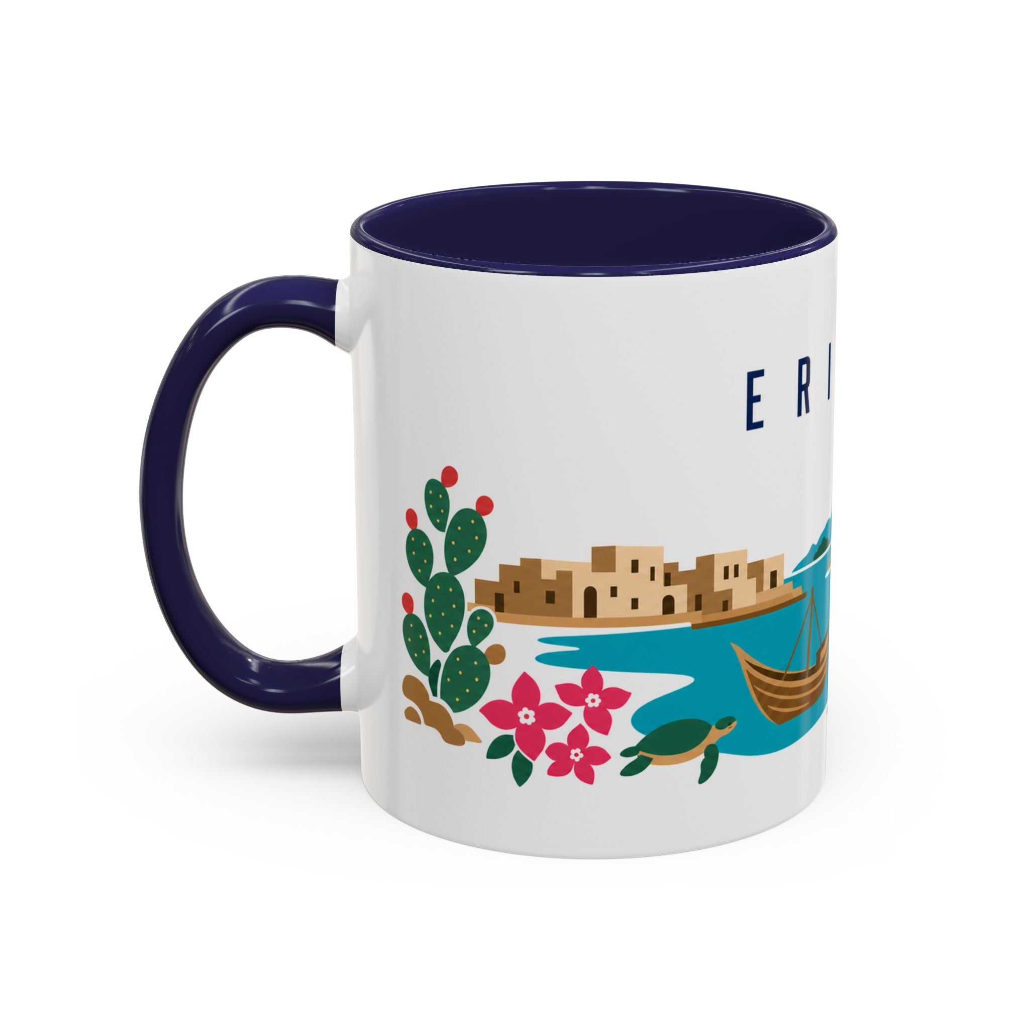 Eritrea Coffee Mug | Travel Souvenir Accent Mug | Country Gift Ceramic Cup 11oz 15oz