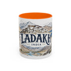 Ladakh Mug, India Travel Souvenir, Bucket List Gift, Accent Ceramic Coffee Mug 11oz 15oz