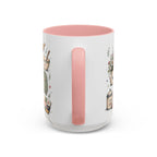 Grandma Makes Life Sweeter Coffee Mug | Gift From Grandkids | Accent Color Ceramic 11oz 15oz