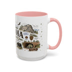 Sequoia Coffee Mug | National Park Hiking California Gift | Accent Color Ceramic 11oz 15oz