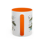 American Samoa National Park Coffee Mug | Pacific Island Rainforest Reef Gift | Accent Color Ceramic 11oz 15oz