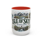 Isle of Skye Mug, Scotland Travel Souvenir, Bucket List Gift, Accent Ceramic Coffee Mug 11oz 15oz