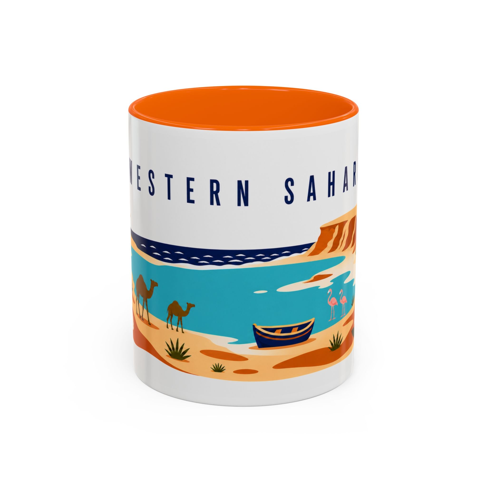 Western Sahara Coffee Mug | Travel Souvenir Accent Mug | Country Gift Ceramic Cup 11oz 15oz