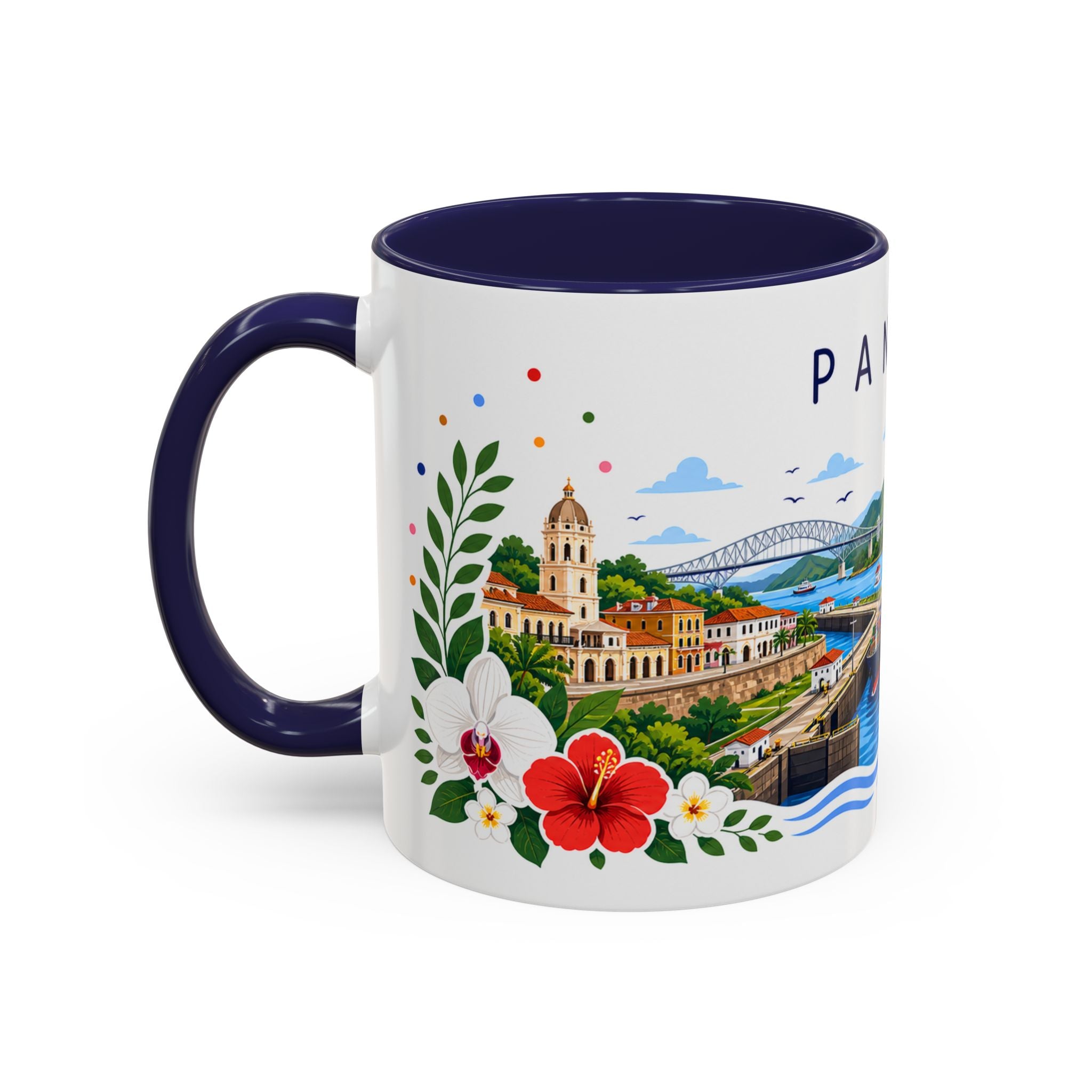 Panama Coffee Mug | Travel Souvenir Accent Mug | Place Gift Ceramic Cup 11oz 15oz
