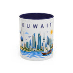 Kuwait Coffee Mug | Travel Souvenir Accent Mug | Place Gift Ceramic Cup 11oz 15oz