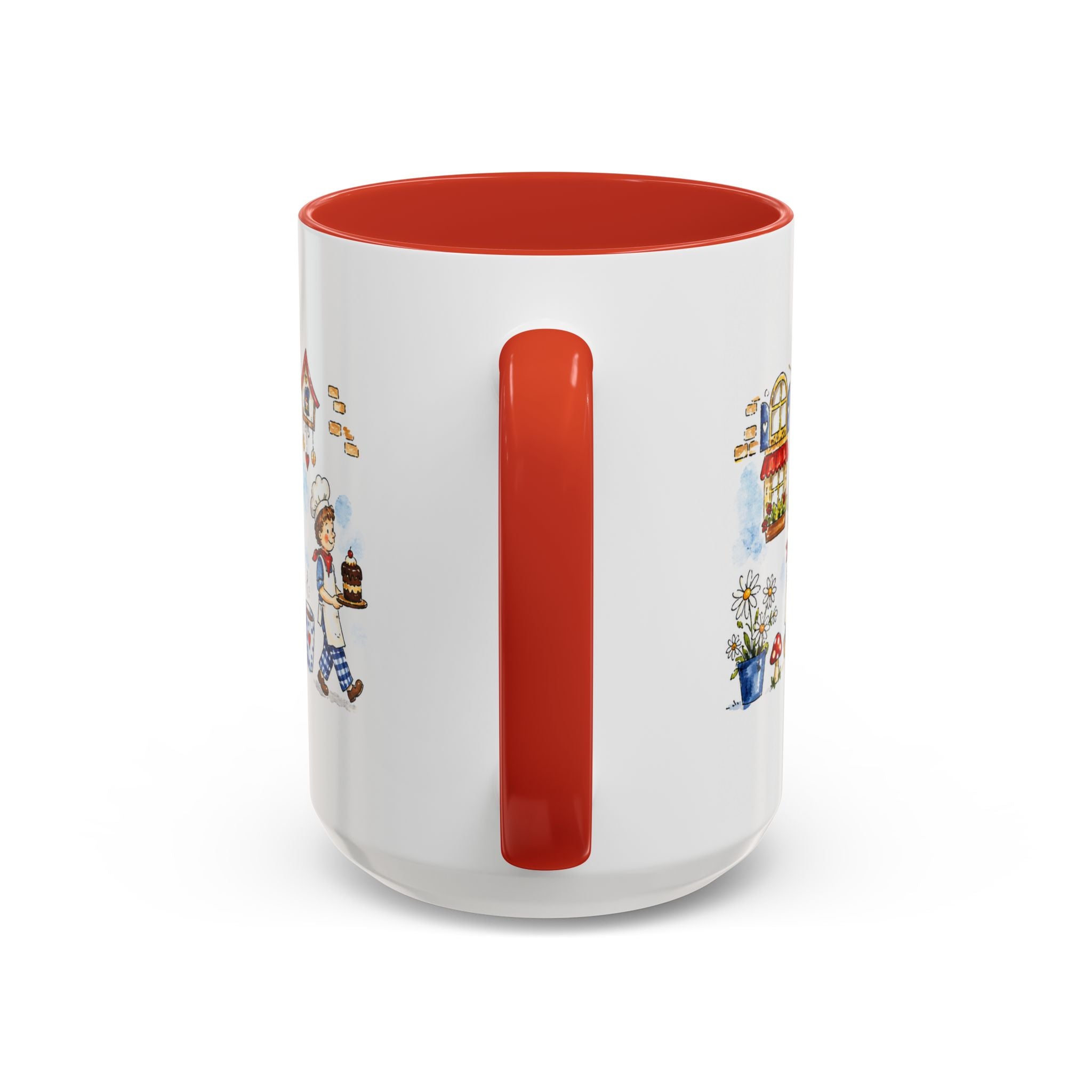 Cozy Bakery Village Mug | Storybook Pastry Accent Coffee Mug | EveryLegend