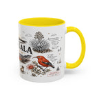 Haleakala National Park Coffee Mug | Hawaii Maui Sunrise Crater Gift | Accent Color Ceramic 11oz 15oz
