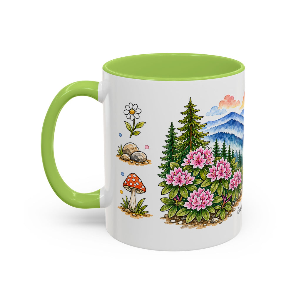 Great Smoky Mountains National Park Mug | US Travel Souvenir Accent Coffee Mug | 11oz 15oz Ceramic Cup