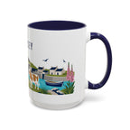 Guernsey Coffee Mug | Travel Souvenir Accent Mug | Country Gift Ceramic Cup 11oz 15oz