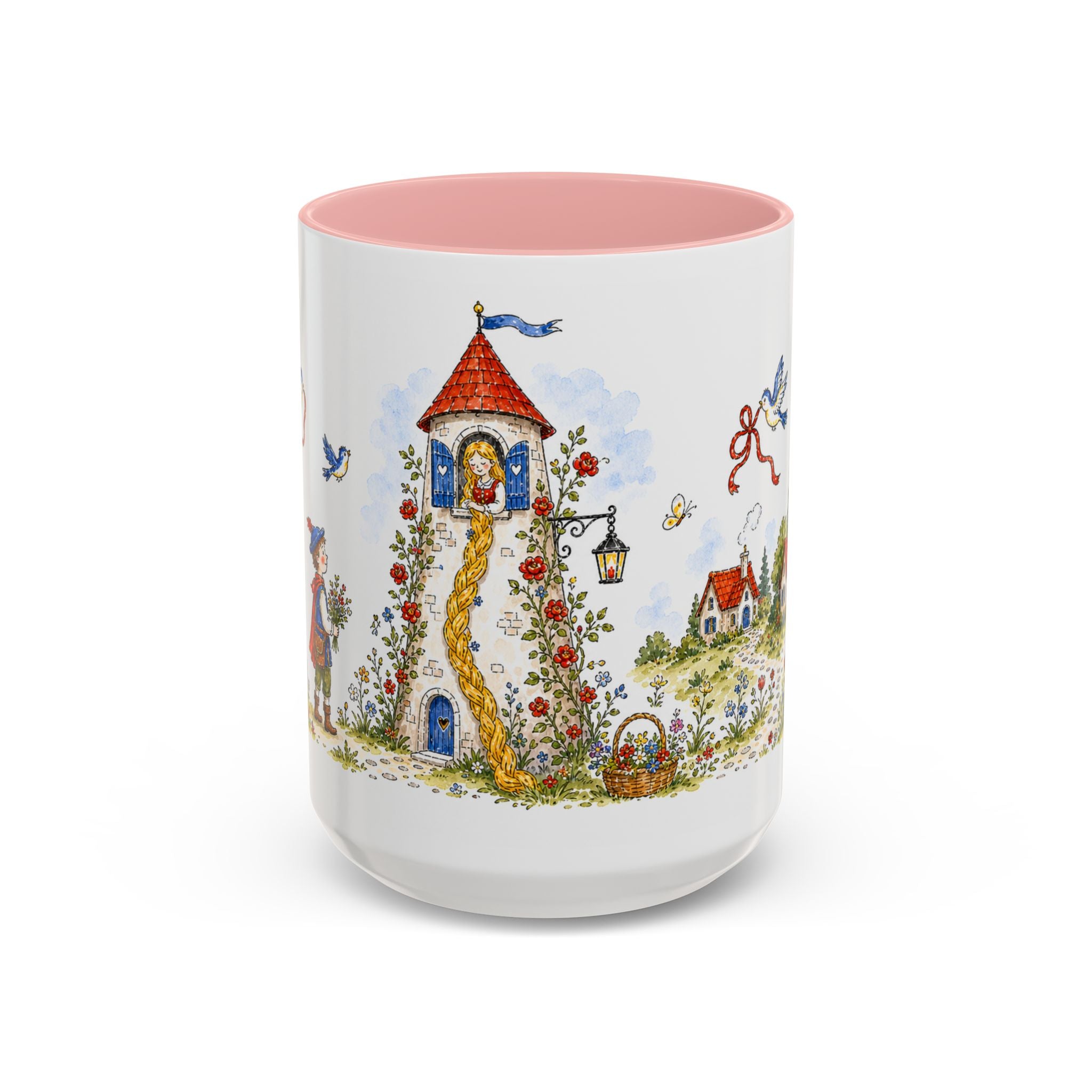 Rapunzel Mug | Tower Storybook Fairy Tale Accent Coffee Mug | EveryLegend