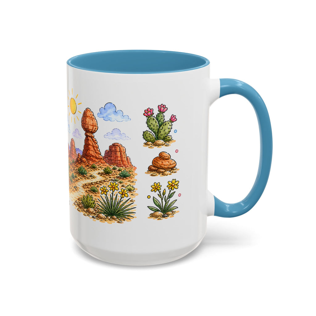 Arches National Park Mug | US Travel Souvenir Accent Coffee Mug | 11oz 15oz Ceramic Cup