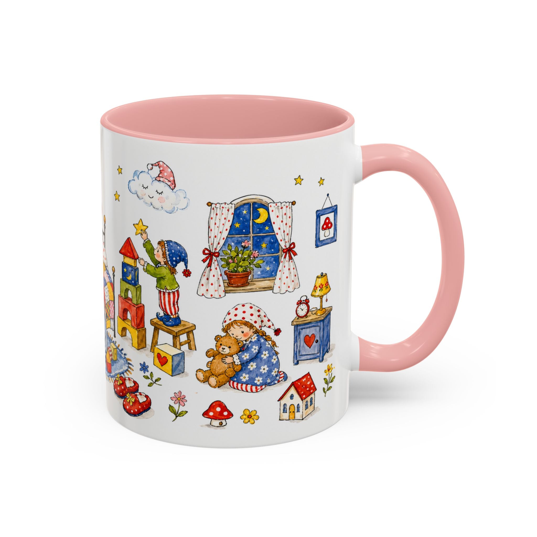 Bedtime Toy Room Fairytale Mug | Storybook Accent Coffee Mug | EveryLegend