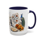 Agra Coffee Mug | India Travel Souvenir | Vintage Illustrated City Gift | 11 oz 15 oz Accent Mug