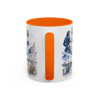 Virginia Beach Coffee Mug | United States Travel Souvenir | Vintage Illustrated City Gift | 11 oz 15 oz Accent Mug