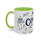 Congrats Graduate Coffee Mug | Class of 2026 Graduation Gift | Accent Color Ceramic 11oz 15oz