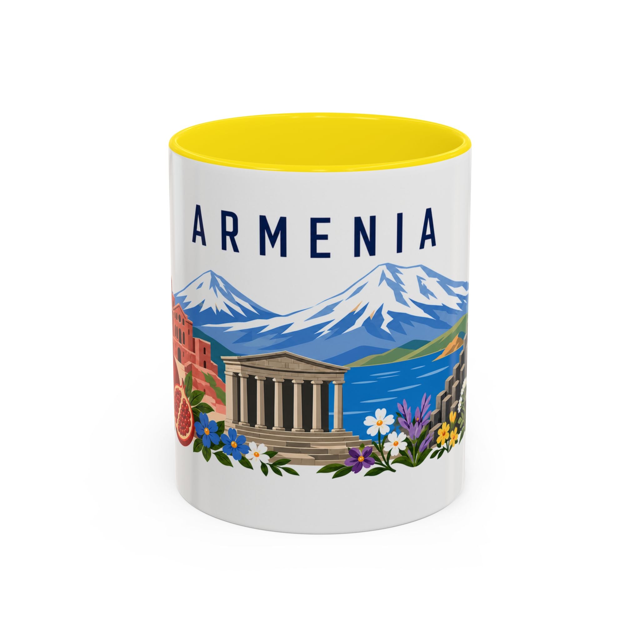 Armenia Coffee Mug | Travel Souvenir Accent Mug | Country Gift Ceramic Cup 11oz 15oz