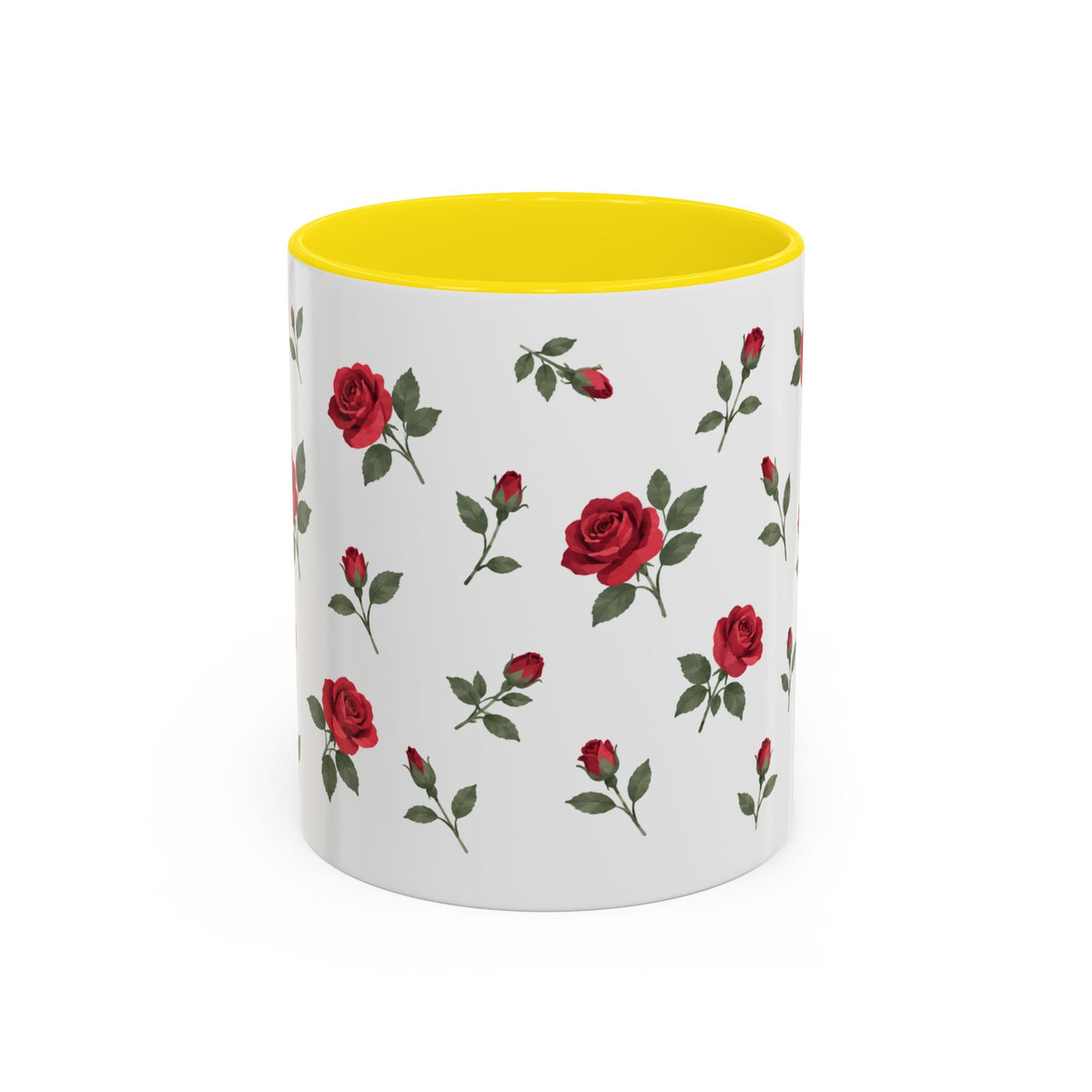 Oklahoma Oklahoma Rose Mug, State Flower Floral Coffee Cup, 11oz Botanical Gift
