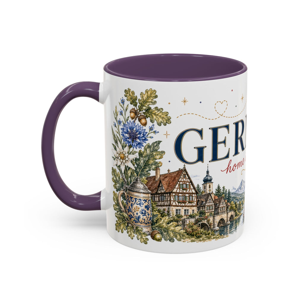 Germany Home Country Mug | Moving Away Gift | Long Distance Friendship | 11 oz 15 oz Accent Mug