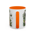 Borneo Rainforest Coffee Mug | Travel Destination Souvenir Gift | Accent Color Ceramic 11oz 15oz