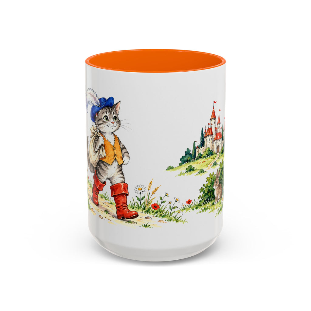 Puss in Boots Mug | Storybook Fairy Tale Accent Coffee Mug | EveryLegend
